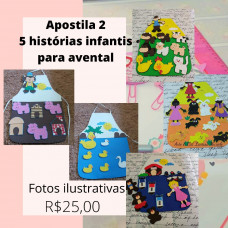 APOSTILA DE MOLDES 2 - HISTÓRIAS INFANTIS PARA AVENTAL